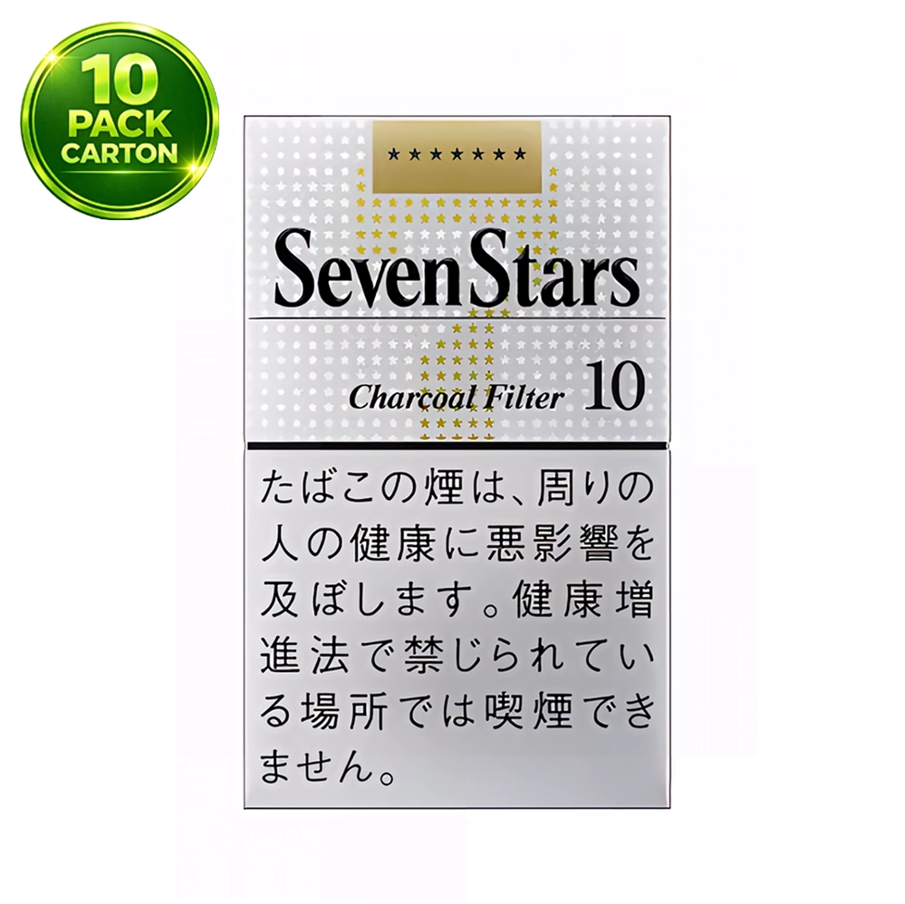 Seven Stars Charcoal Filter 14mg(10 Packs) Seven Stars Charcoal Filter 14mg(10 Packs)